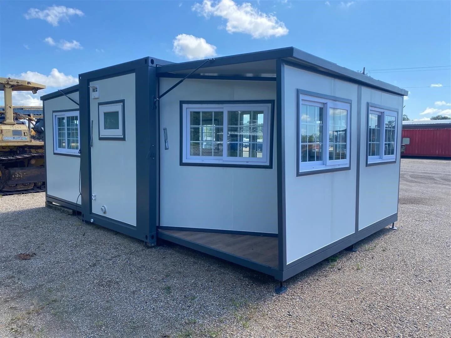 13x20X8ft Bastone Mobile Expandable Prefab House Tiny House w/Bathroom Shower - Image 2