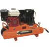 Industrial Air Contractor Wheelbarrow Gas-Powered Air Compressor — Honda GX160 OHV Engine, 8 Gallon, 155 PSI, Model# CTA5590856.01