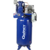 Quincy QT-5 Splash Lubricated Reciprocating Air Compressor — 5 HP, 230 Volt, 3 Phase, 80-Gallon Vertical, Model# 253DS80VCB23